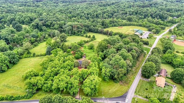 1783 Radio Station Rd, Newton, NC 28658 - bird's eye view of a heavily wooded area