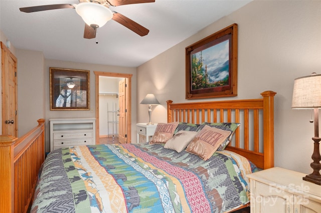 314 Prosperity Rdg, Waynesville, NC 28785 - bedroom featuring ceiling fan