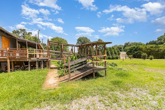 245 Walt Corriher Rd, China Grove, NC 28023 - view of yard