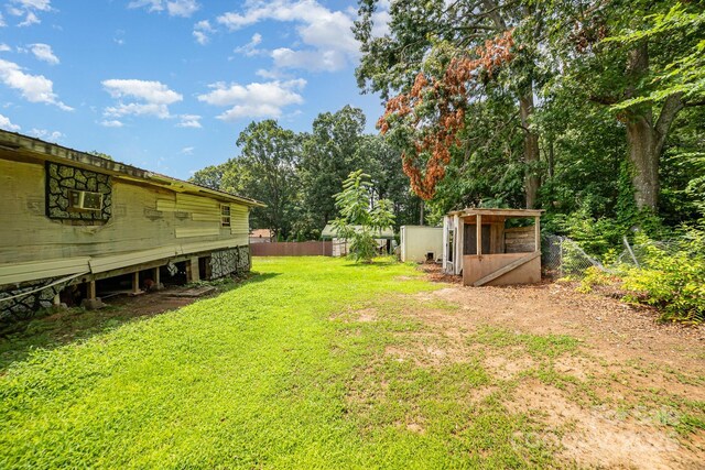 245 Walt Corriher Rd, China Grove, NC 28023 - view of yard with exterior structure and an outdoor structure