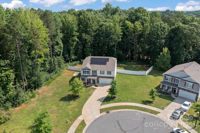 301 Wheat Field Dr, Mount Holly, NC 28120 - view of subject property featuring a heavily wooded area