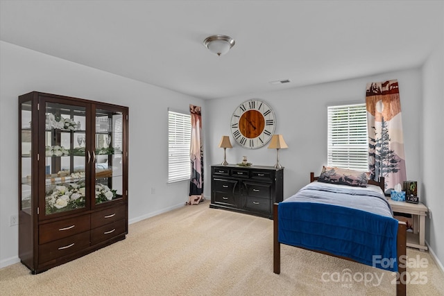301 Wheat Field Dr, Mount Holly, NC 28120 - bedroom featuring light colored carpet and baseboards