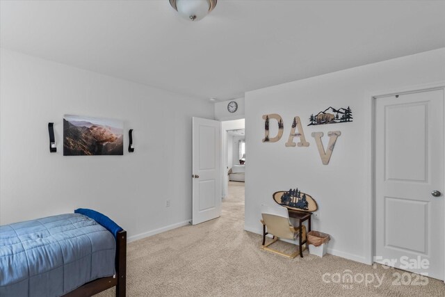 301 Wheat Field Dr, Mount Holly, NC 28120 - carpeted bedroom with baseboards