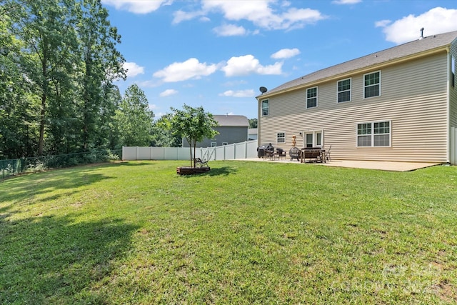 301 Wheat Field Dr, Mount Holly, NC 28120 - view of yard featuring a patio