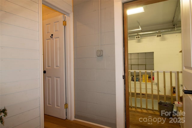 1028 Washburn Switch Rd, Shelby, NC 28150 - bathroom with wood finished floors
