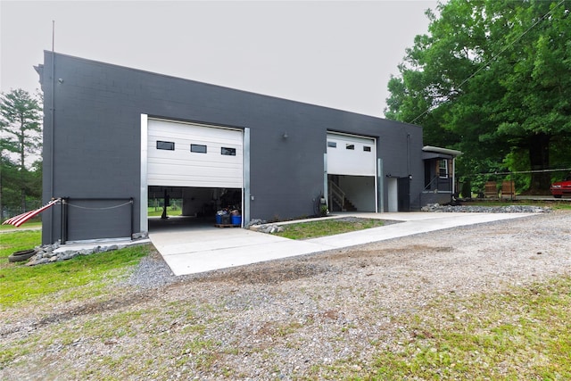 1028 Washburn Switch Rd, Shelby, NC 28150 - view of front of home with a detached garage
