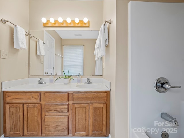 7 Mill Stone Dr, Asheville, NC 28803 - bathroom with double vanity