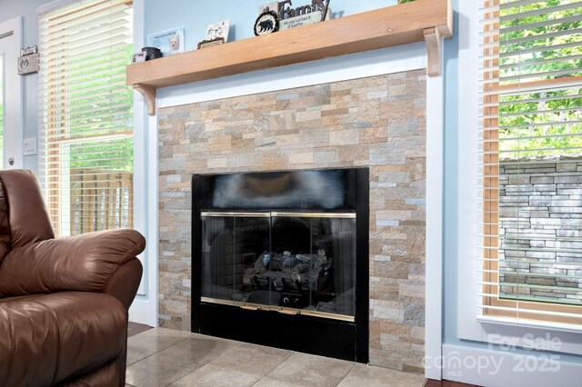 178 Susanna Cove Rd, Mars Hill, NC 28754 - detailed view of a glass covered fireplace