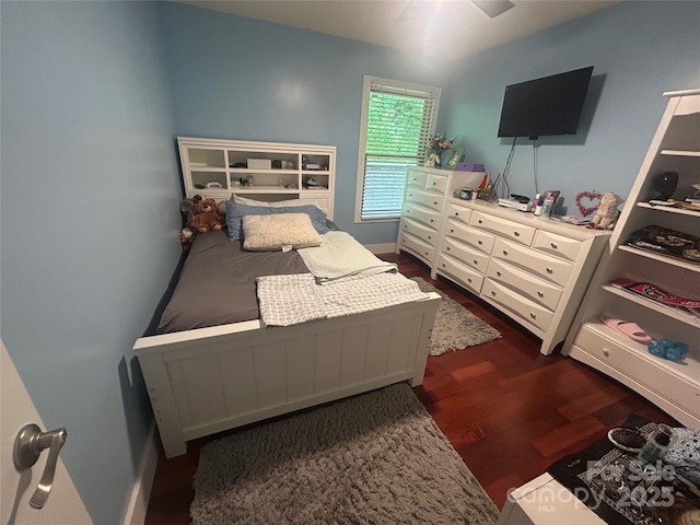 178 Susanna Cove Rd, Mars Hill, NC 28754 - bedroom with dark wood-type flooring