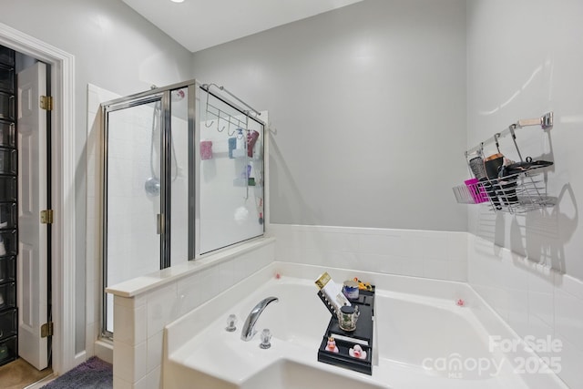 158 Snead Rd, Fort Mill, SC 29715 - full bath with a stall shower and a garden tub