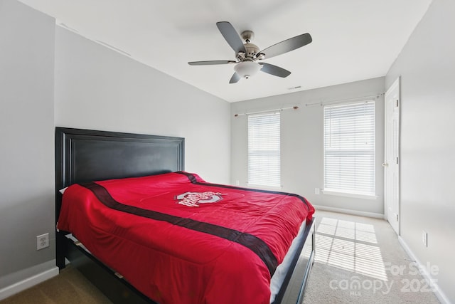 158 Snead Rd, Fort Mill, SC 29715 - bedroom with carpet floors and a ceiling fan