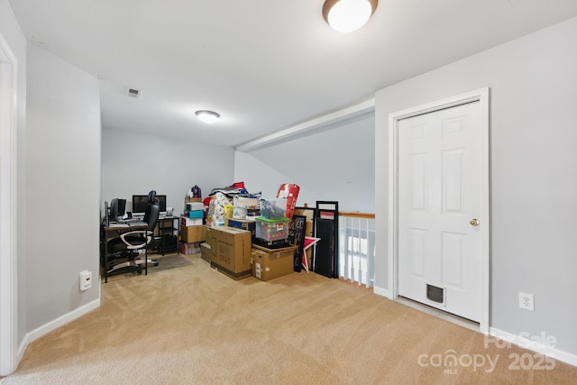 158 Snead Rd, Fort Mill, SC 29715 - office area with carpet floors and baseboards