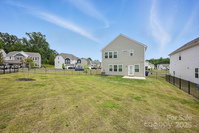 223 Haddonsfield Dr, Mooresville, NC 28115 - back of house featuring a residential view and a patio area
