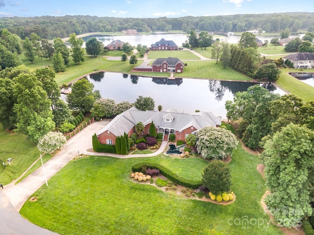 6823 Manatee Dr, Concord, NC 28025 - bird's eye view of a nearby body of water