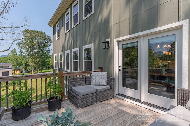 17 Baxter Woods Ln, Candler, NC 28715 - view of wooden terrace