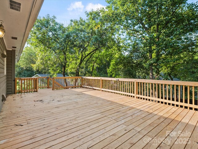 3124 5th Street Pl NE, Hickory, NC 28601 - view of deck