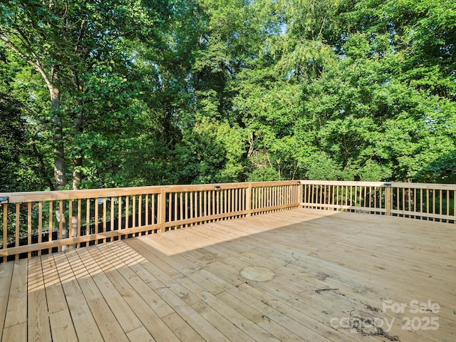 3124 5th Street Pl NE, Hickory, NC 28601 - view of wooden deck