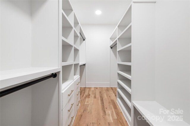 3903 Plainview Rd, Charlotte, NC 28208 - walk in closet with light wood-style floors