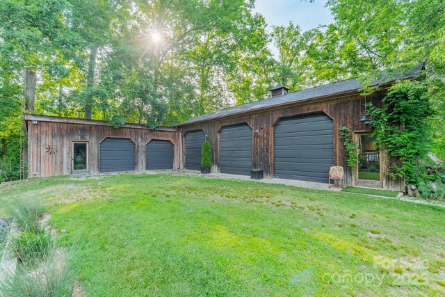 7901 Bud Henderson Rd, Huntersville, NC 28078 - view of detached garage