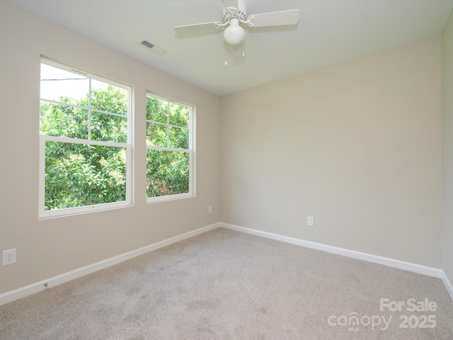 614 Kings Mountain St, Clover, SC 29710 - empty room featuring carpet flooring and a ceiling fan