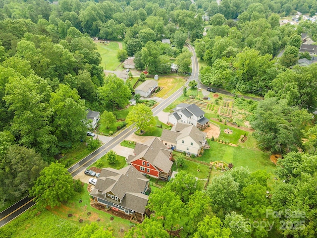 253 Flat Creek Rd, Black Mountain, NC 28711 - aerial view of residential area