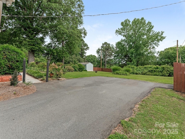 3408 Oak Tree Trl, Matthews, NC 28105 - view of asphalt driveway