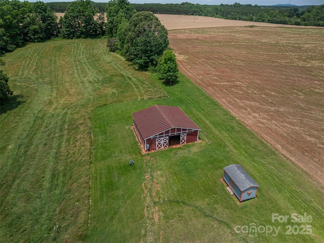 5958 Hoover Elmore Rd, Lincolnton, NC 28092 - overview of rural landscape
