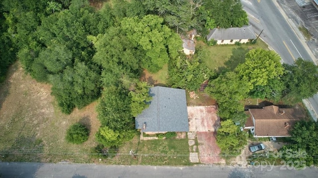 714 Pine St, Hamlet, NC 28345 - bird's eye view