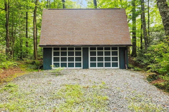 193 Falls View Dr, Lake Toxaway, NC 28747 - view of detached garage