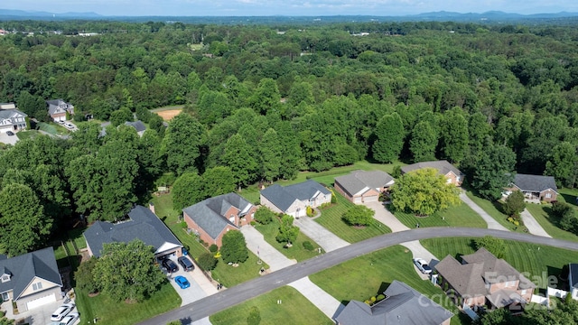 179 Browning Dr, Taylorsville, NC 28681 - aerial view of property's location featuring a heavily wooded area and nearby suburban area