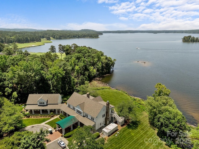 1629 Southpoint Ln, New London, NC 28127 - view of subject property with a nearby body of water