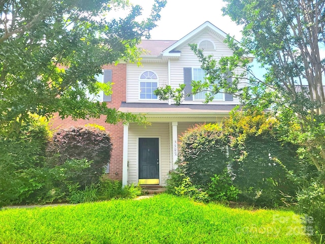 3509 Joel Turner Dr, Charlotte, NC 28216 - view of front facade with brick siding