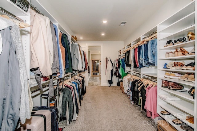 13708 Huntson Park Ln, Huntersville, NC 28078 - walk in closet with light carpet