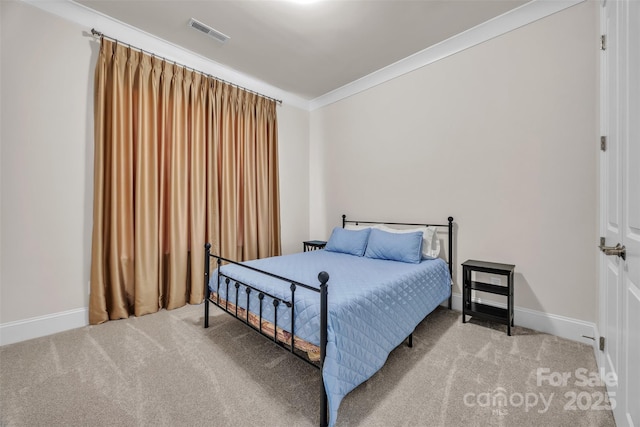 513 Meadow Ridge Dr, Belmont, NC 28012 - carpeted bedroom with ornamental molding and baseboards