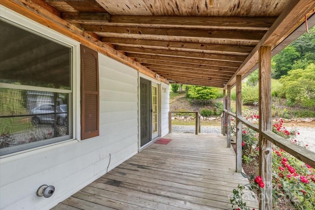 461 Tweed Rd, Madison, NC 28753 - view of deck