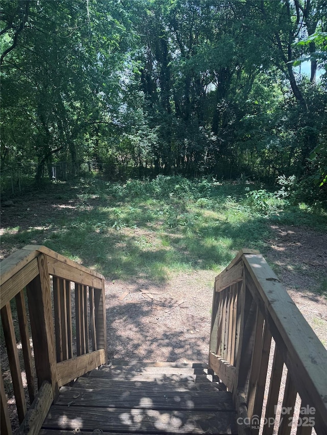 2017 Ashley Rd, Charlotte, NC 28208 - view of wooden terrace