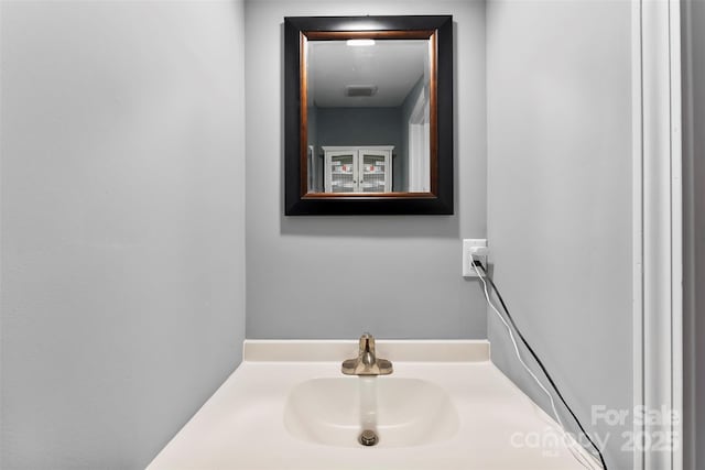 310 S Jacob St, Cherryville, NC 28021 - bathroom featuring vanity