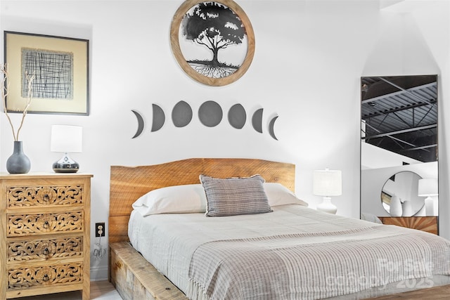 720 Governor Morrison St Unit 219, Charlotte, NC 28211 - bedroom featuring wood finished floors