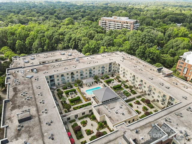 720 Governor Morrison St Unit 219, Charlotte, NC 28211 - aerial view of a heavily wooded area