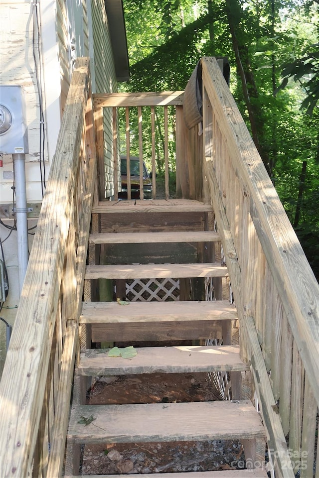 226 Lake Sylvia Rd, Lincolnton, NC 28092 - view of stairs