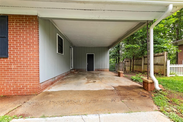 1156 Westover Cir, Rock Hill, SC 29732 - view of patio / terrace with an attached carport