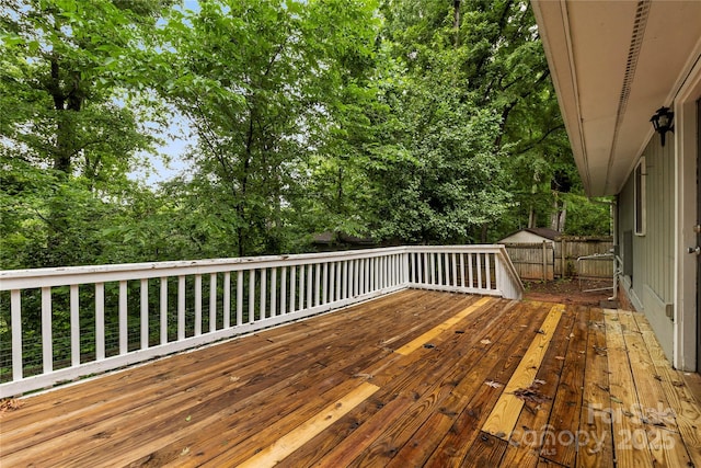1156 Westover Cir, Rock Hill, SC 29732 - view of wooden terrace