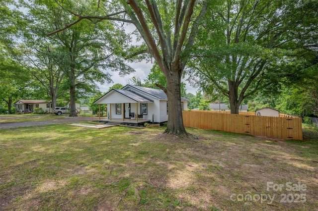 516 Boss Moore Rd, Ellenboro, NC 28040 - view of front of property with a porch and a gate
