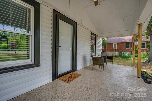 516 Boss Moore Rd, Ellenboro, NC 28040 - view of covered porch