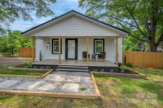 516 Boss Moore Rd, Ellenboro, NC 28040 - view of front facade featuring covered porch