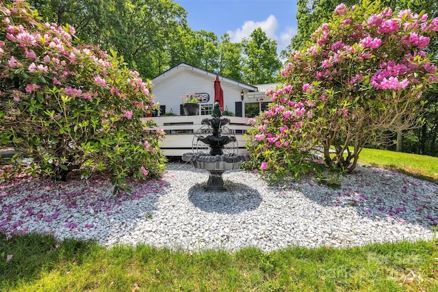 162 Candle St, West Jefferson, NC 28694 - view of yard
