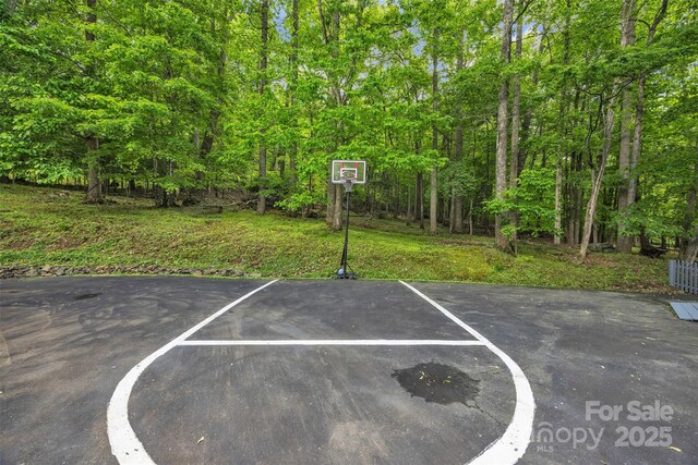 162 Candle St, West Jefferson, NC 28694 - view of basketball court with basketball court
