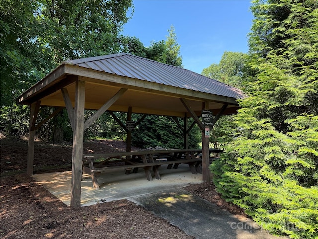 140 Maplewood Ct, Hudson, NC 28638 - view of property's community featuring a gazebo and a patio