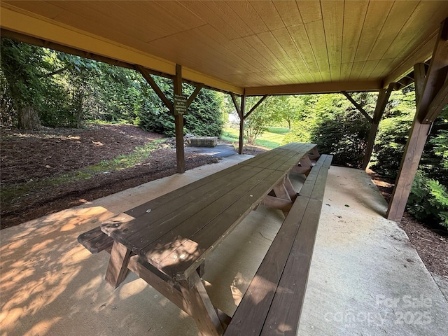 140 Maplewood Ct, Hudson, NC 28638 - view of patio