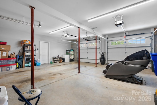 140 Maplewood Ct, Hudson, NC 28638 - garage with a garage door opener